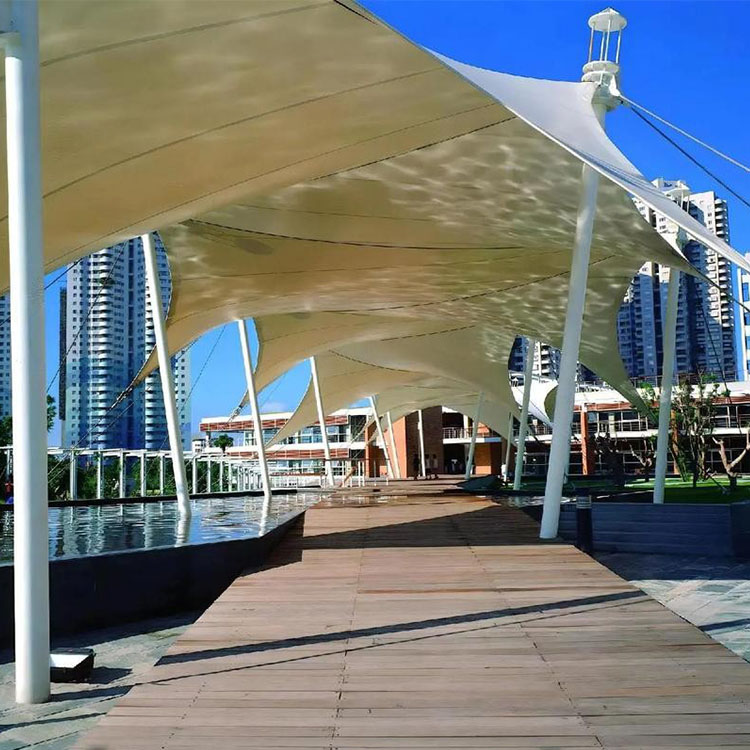 桦南县膜结构景观棚