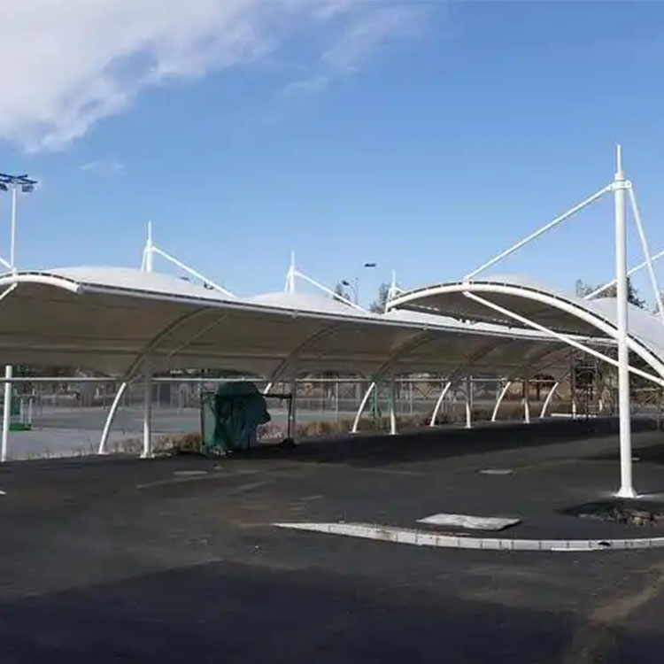 桦南县膜结构电动车棚