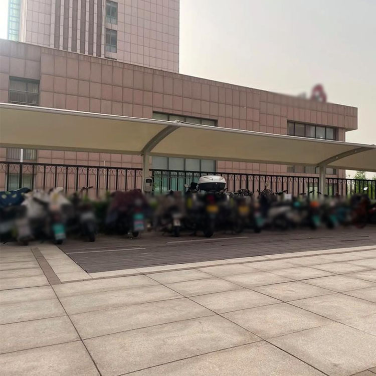 桦南县膜结构电动车棚